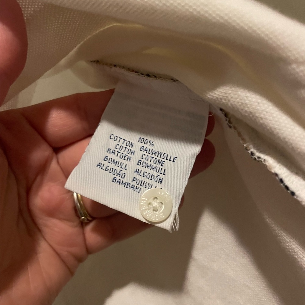 Burberry Golf Women’s Polo Shirt Burberry Check Trim - Picture 6 of 7